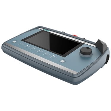 SIMATIC HMI KTP700F Mobile HW, 7.0" TFT display, 800 x 480 pixel,16m colors key and touch operation, 6 function keys, 2 illuminated push-buttons, 1x PROFINET/Industrial Ethernet interface, 1x multimedia card, 1x USB, Key-operated switch, acknowledgement switch, emergency stop/stop button configurable from WinCC Comfort V15, handwheel