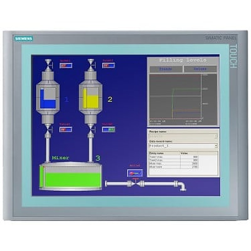 SIMATIC HMI TP1500 Basic Color PN, Basic Panel, Touch operation, 15" TFT display, 256 colors, PROFINET interface, configurable as of WinCC flexible 2008 SP2 Compact/ WinCC Basic V10.5/ STEP 7 Basic V10.5, contains open-source software, which is provided free of charge see enclosed CD