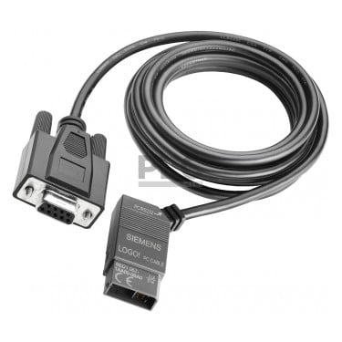 LOGO! PC cable for transmission of programs from PC to LOGO! and vice versa with RS232 interface, length 2.5 m *** Please check whether the LOGO! USB programming cable (6ED1057-1AA01-0BA0) can be used as an option.