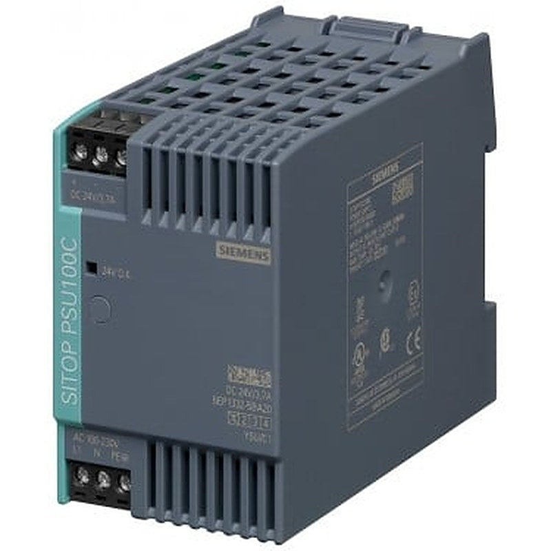 SITOP PSU100C 24 V/3.7 A stabilized power supply input: 120-230 V AC (110-300 V DC) output: 24 V DC/3.7 A restricted output NEC Class 2 *Ex approval no longer available*