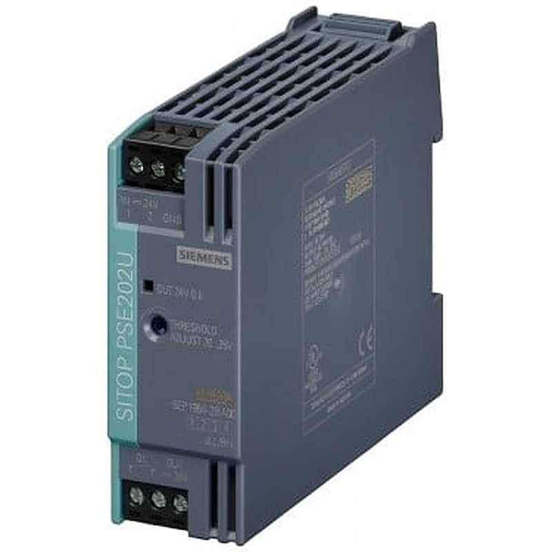 SITOP PSE202U 10A Redundancy module Input/output: 24 V DC suitable for decoupling two SITOP power supplies with maximal per 5 A output current