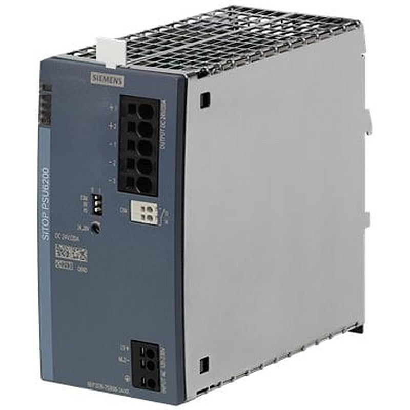 SITOP PSU6200 24 V/20 A stabilized power supply input: 120 - 230 V AC (110 - 240 V DC) output: 24 V DC/20 A with diagnostic interface