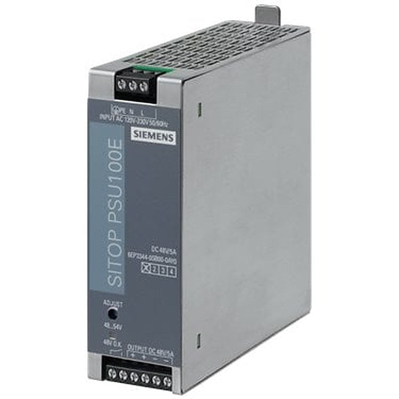 SITOP PSU100E 48 V/5 A Stabilized power supply Input: 120 / 230 V AC Output: 48 V DC/5 A