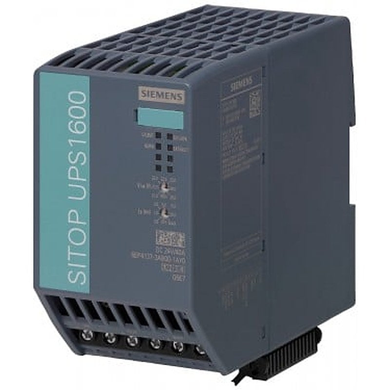 SITOP UPS1600 40 A USB uninterruptible power supply with USB interface input: 24 V DC output: 24 V DC/40 A *Ex approval no longer available*
