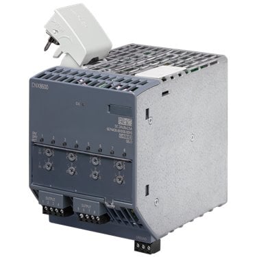 SITOP CNX8600 8x2.5 A expansion module for PSU8600 output: 24 V DC/8x 2.5 A outputs according to NEC Class 2 *Ex approval no longer available*