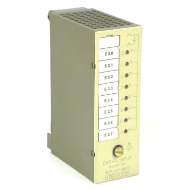 SIMATIC S5, Digital input 431 Isolated for S5-90U/-95U/-100U, ET 100U, ET 200U 8 inputs 24 V DC