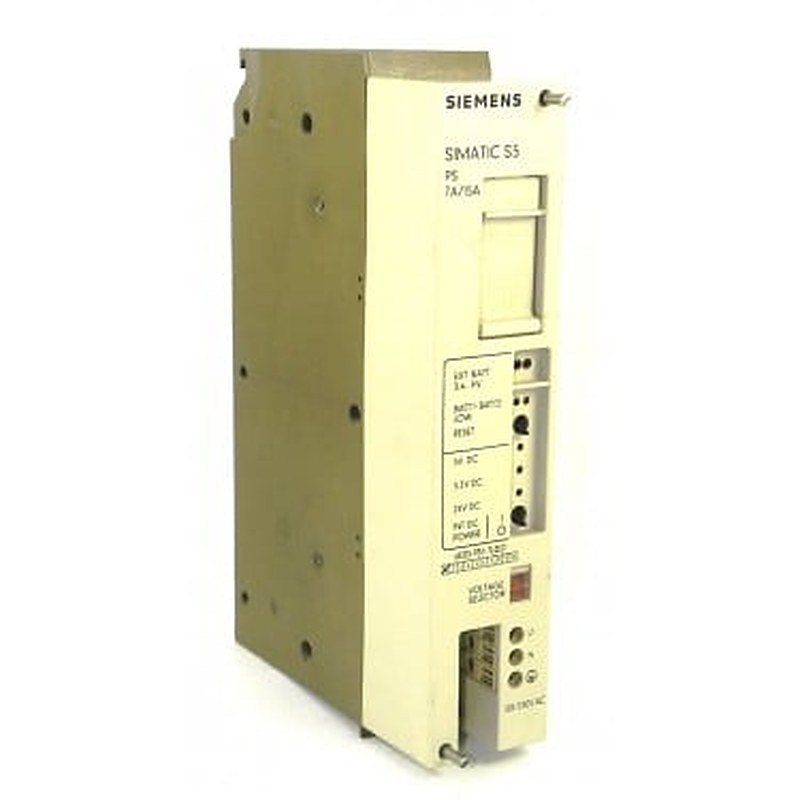 SIMATIC S5, Power supply 951 (renovated), for S5-115U/H without backup battery 120/230 V AC; 5 V DC, 7 A/15 A