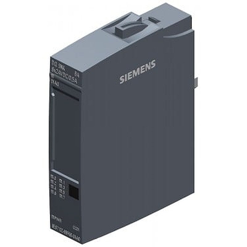 SIMATIC ET 200SP, digital output module, DQ 8x 24 V DC/0.5 A Sink Basic, suitable for BU type A0, color code CC01