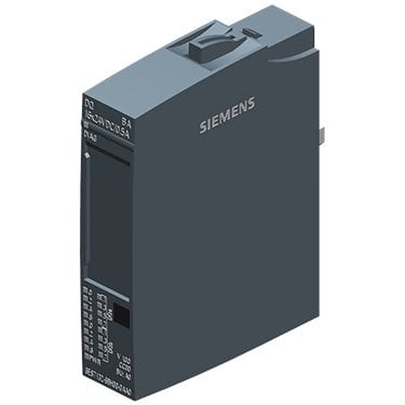 SIMATIC ET 200SP, digital output module, DQ 16x 24VDC/0.5A Basic, Pack quantity: 10 units, suitable for BU type A0, Color code CC00, Module diagnostics