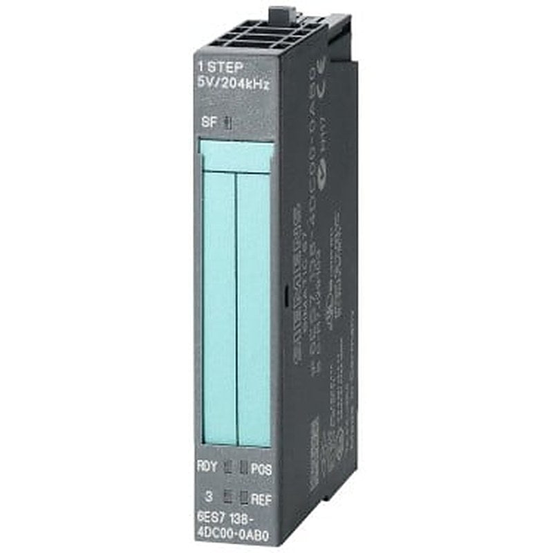 SIMATIC DP, Electronics module for ET 200S, 1 STEP 5 V/204 kHz for stepper motor positioning 15 mm wide, 1-channel +/-5 V interface to power unit