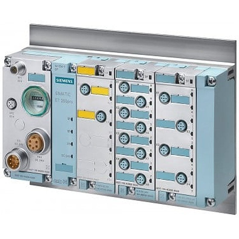 SIMATIC DP, ET200 PRO Fail-safe electronic module F-switch PROFIsafe, 3 fail-safe PP-switching outputs for safe switching of the backplane busbars (2L +, F0, F1), 2 fail-safe digital inputs, 45mm, up to Category 4 (EN 954-1)/ SIL3 (IEC61508)/PLE (ISO13849)
