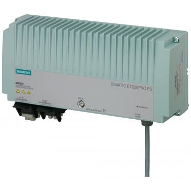 SIMATIC ET200pro PS Regulated power supply in protection type IP67 input: 3 AC 400-480 V output: 24 V/8 A DC