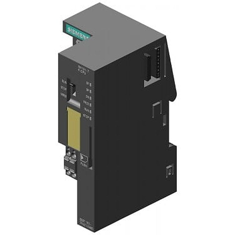 SIMATIC DP, IM151-7 F-CPU for ET200S, 192 KB work memory with integrated PROFIBUS DP interface (9-pole D-sub socket) as DP slave, without battery SIMATIC MMC required
