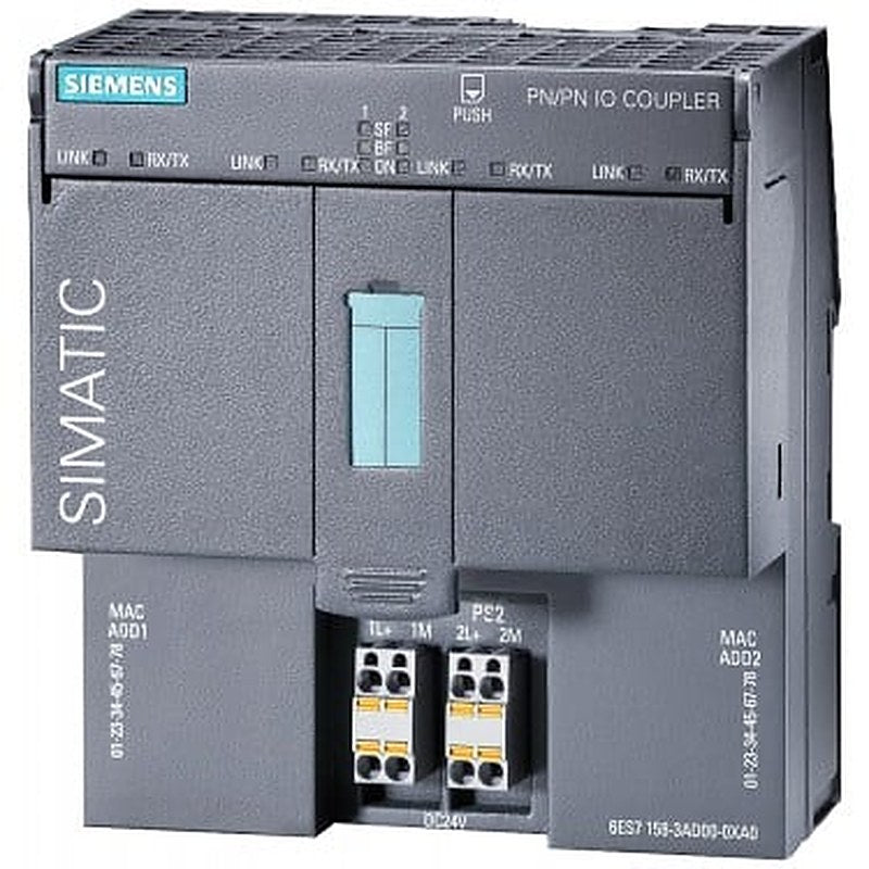 SIMATIC DP, PN/PN coupler Coupling module for connecting two PROFINET networks Transmission via PROFIsafe Redundant current infeed