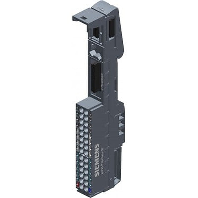 SIMATIC ET 200SP, BaseUnit BU15-P16+A10+2B, BU type A0, Pack quantity: 10 units, Push-in terminals, with 10 AUX terminals, bridged to the left, WxH: 15 mmx141 mm