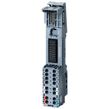 SIMATIC ET 200SP, BaseUnit BU20-P12+A0+4B, BU-Type B1, Packaging unit: 10 pieces, Push-in terminals, without AUX-terminals, bridged to left BU, WxH: 20mm x 117mm