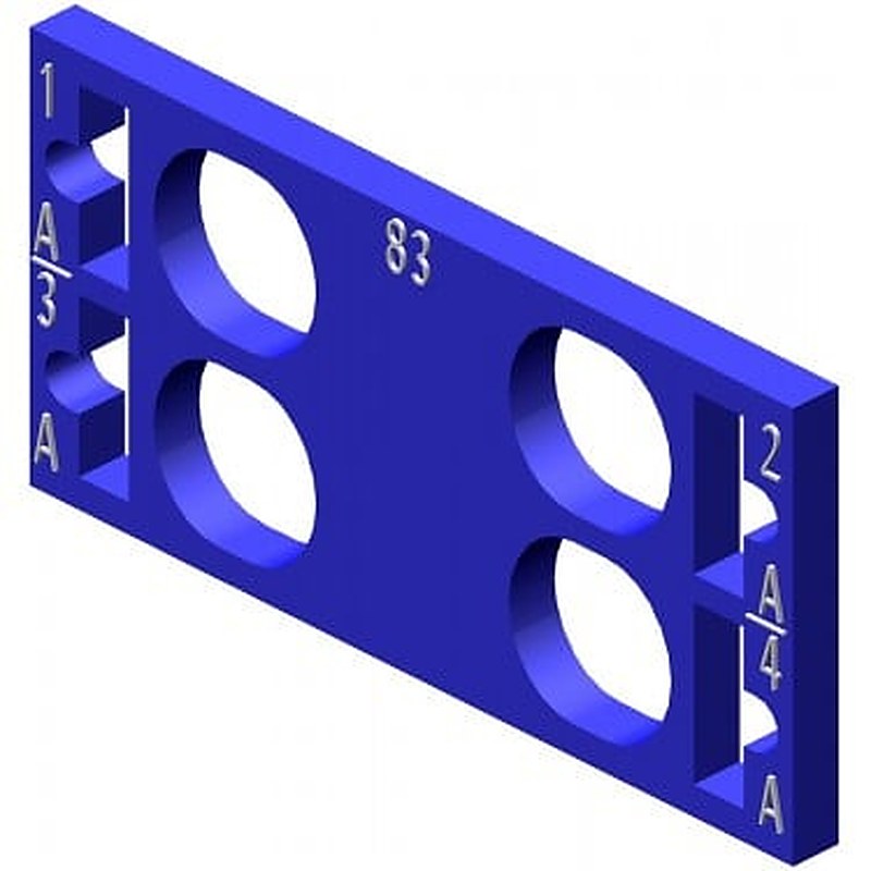 SIMATIC ET 200SP, 10 color-coded labels Color code CC83, for 4 AUX terminals, for BU type B0, with push-in terminals