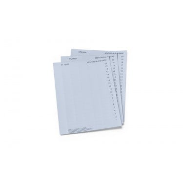 SIMATIC ET 200SP, 1000 labeling strips, light gray, 10 sheets DIN A4, perforated, paper, 180G/M2