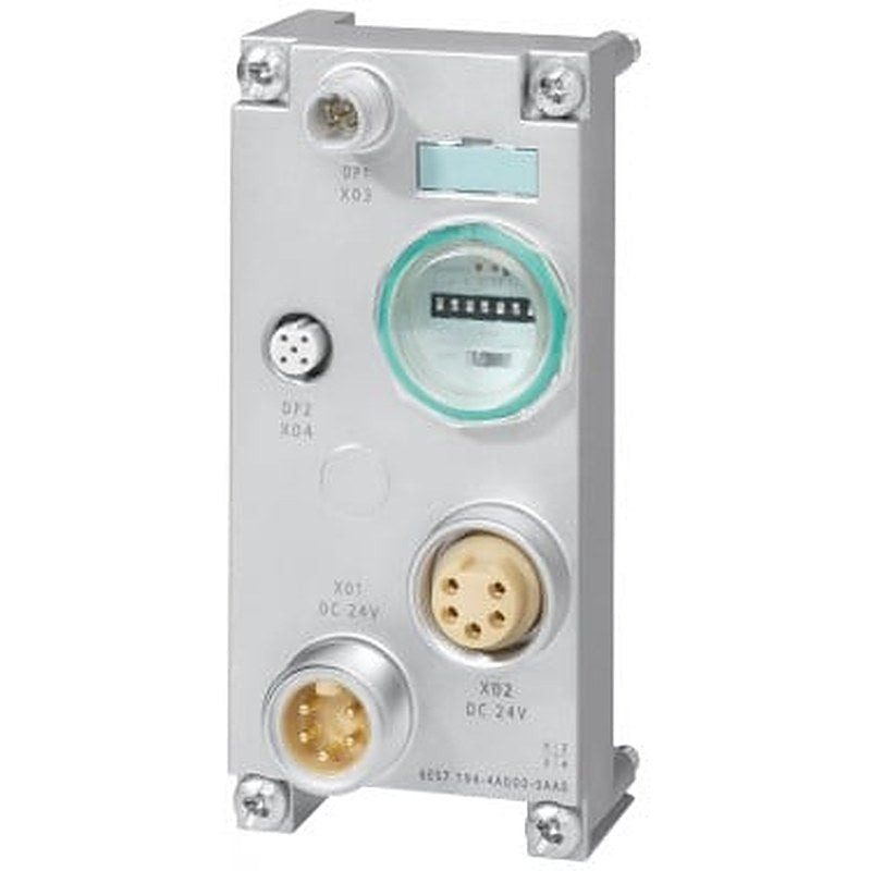 SIMATIC DP, Connection module for PROFIBUS interface module ET 200 PRO; M12/7/8", 2x M12 and 2x 7/8", integrated address setter and terminating resistor for PROFIBUS DP
