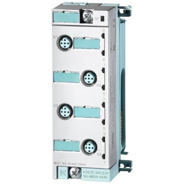 SIMATIC DP, Connection module for Digital and analog Electronic modules ET 200 PRO, 4xM12