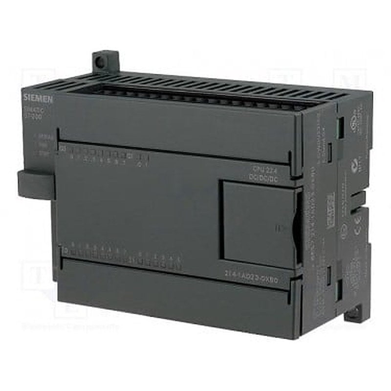 SIMATIC S7-200, CPU 224 Compact unit, DC power supply 14 DI DC/10 DO DC, 8/12 KB progr./8 KB data, PROFIBUS DP expandable