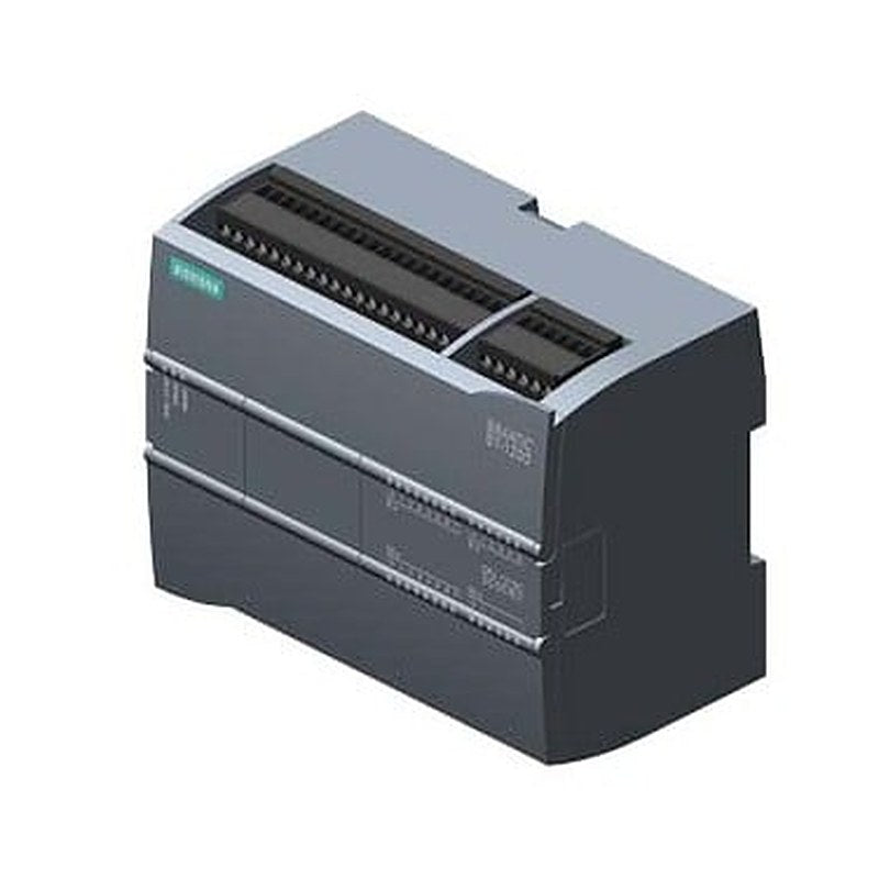 SIMATIC S7-1200, CPU 1215C, compact CPU, DC/DC/DC, 2 PROFINET ports, onboard I/O: 14 DI 24 V DC; 10 DO 24 V DC; 0.5A; 2 AI 0-10 V DC, 2 AO 0-20 mA DC, Power supply: DC 20.4-28.8V DC, project-specific: 500 KB memory