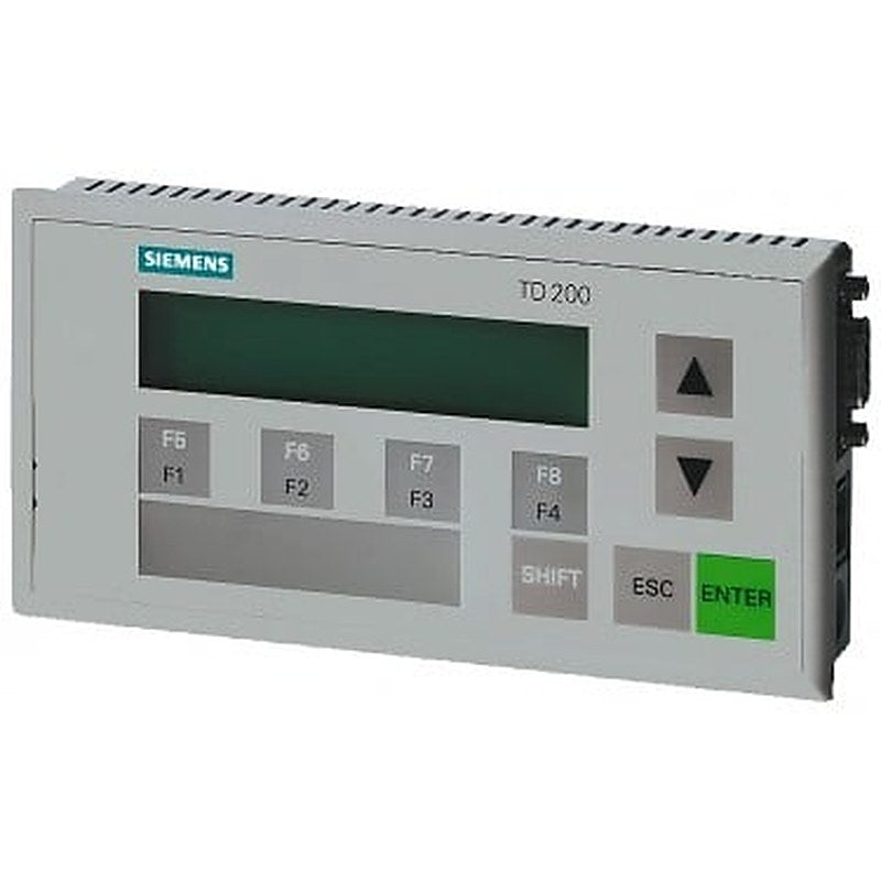 SIMATIC S7-200, TD200C ADJUSTABLE Text Display for S7-200, 2-line, with cable (2.5m) and installation accessories, Configuration: with STEP 7-Micro/WIN without ATEX approval