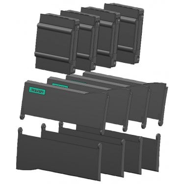 SIMATIC S7-1200, spare part Font flaps CPU 1211/1212 (CPU 1211/1212 front flap top /front flap bottom/signal board cover) 4 units each