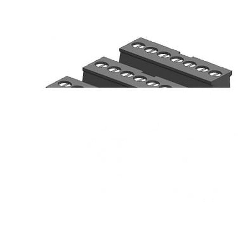 SIMATIC S7-1200, spare part, I/O terminal block tin-coated, coded center, 7 pins for voltage terminal SM 1238 Energy Meter (4 units with 7 screws each)