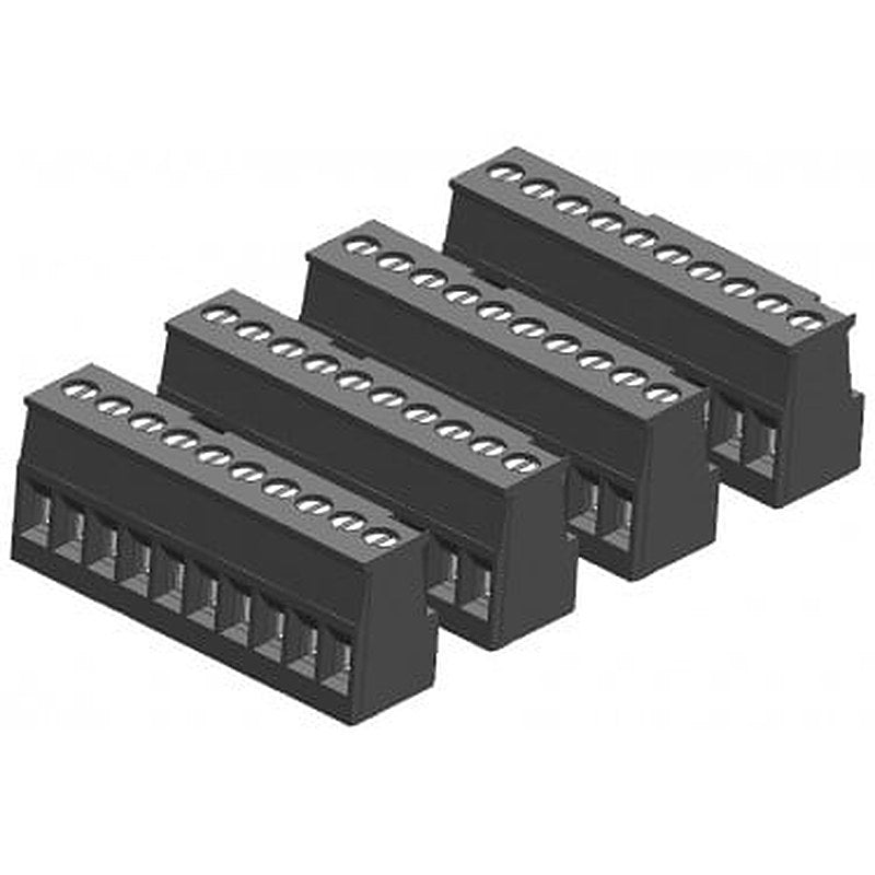SIMATIC S7-1200, spare part I/O terminal block tin-coated CPU 1217C on input side (4 units with 10 screws each)