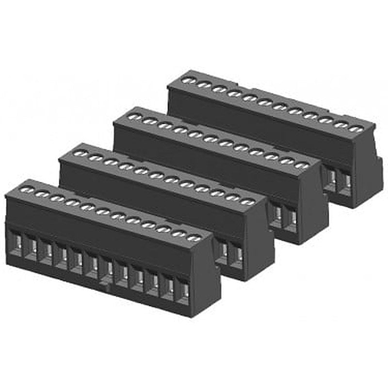 SIMATIC S7-1200, spare part, I/O terminal block tin-coated, coded right, CPU 1214C/1215C on output side, (4 units with 12 screws each)