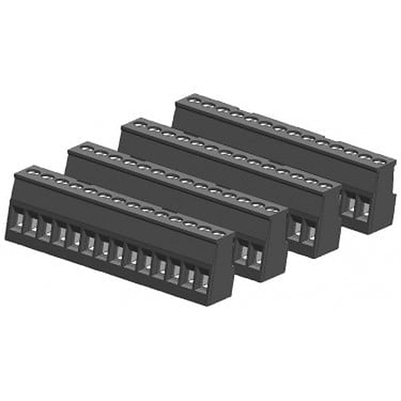 SIMATIC S7-1200, spare part I/O terminal block tin-coated CPU 1211C/1212C on input side (4 units with 14 screws each)