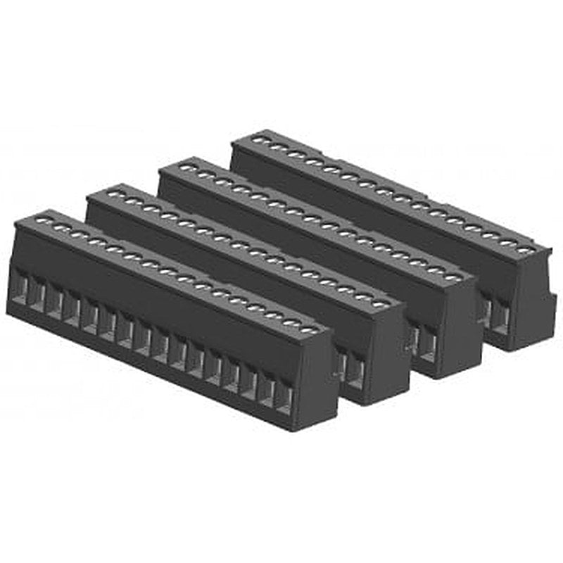 SIMATIC S7-1200, spare part I/O terminal block tin-coated CPU 1217C on input side (4 units with 16 screws each)