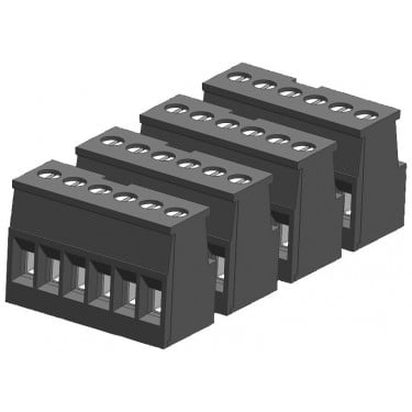 SIMATIC S7-1200, spare part I/O terminal block gold-plated analog signals CPU 1215C/1217C, (4 units with 6 screws each)