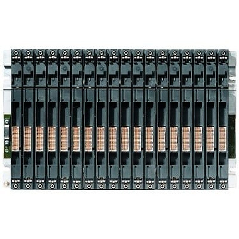 SIMATIC S7-400, ext. rack ER1 aluminum, with 18 slots, for signal modules, 2 redundant PS can be plugged in