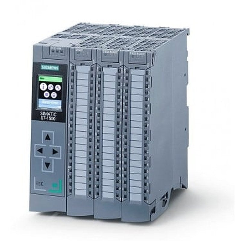 SIMATIC S7-1500 compact CPU CPU 1512C-1 PN, Central processing unit with work memory 250 KB for program and 1 MB for data, 32 digital inputs, 32 digital outputs, 5 analog inputs, 2 analog outputs, 6 high-speed counters, 4 high-speed counters for PTO/PWM/frequency output 1st interface: PROFINET IRT with 2-port switch, 48 ns bit performance, incl. push-in front connector, SIMATIC Memory Card required