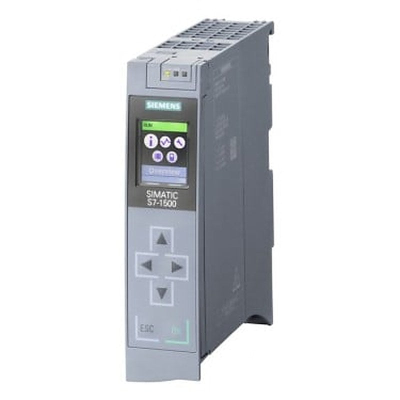 SIMATIC S7-1500, CPU 1513-1 PN, Central processing unit with Work memory 300 KB for program and 1.5 MB for data, 1st interface, PROFINET IRT with 2-port switch, 40 ns bit performance, SIMATIC Memory Card required