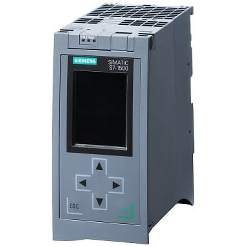 SIMATIC S7-1500, CPU 1516-3 PN/DP, central processing unit with work memory 1 MB for program and 5 MB for data, 1st interface: PROFINET IRT with 2-port switch, 2nd interface: PROFINET RT, 3rd interface: PROFIBUS, 10 ns bit performance, SIMATIC Memory Card required