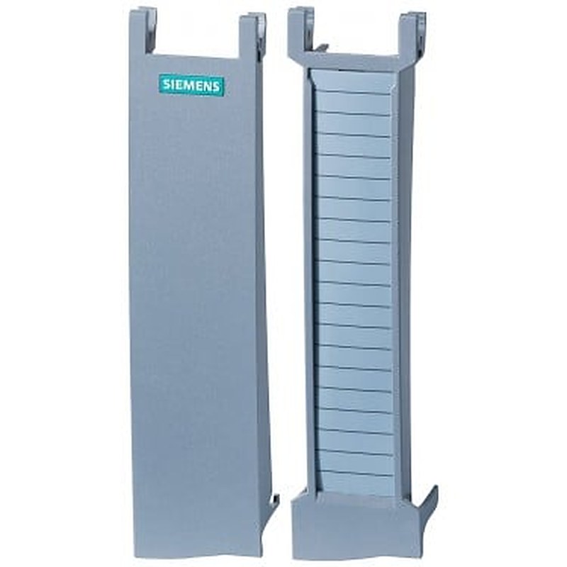 SIMATIC S7-1500, spare part Front door for 35 mm width I/O modules; Consisting of: * Front door (unlasered), * Labeling strips (front) * Wiring diagram, 5 units per packing unit