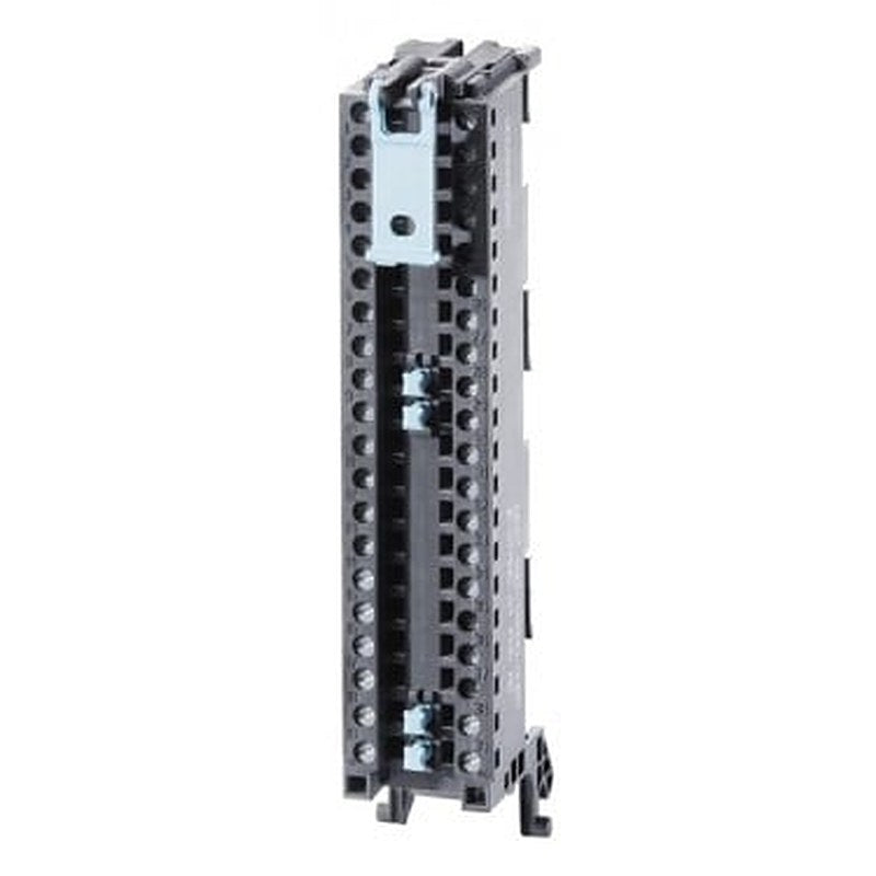 SIMATIC S7-1500, Front connector Screw-type connection system, 40-pole for 35 mm wide modules incl. 4 potential bridges, and cable ties