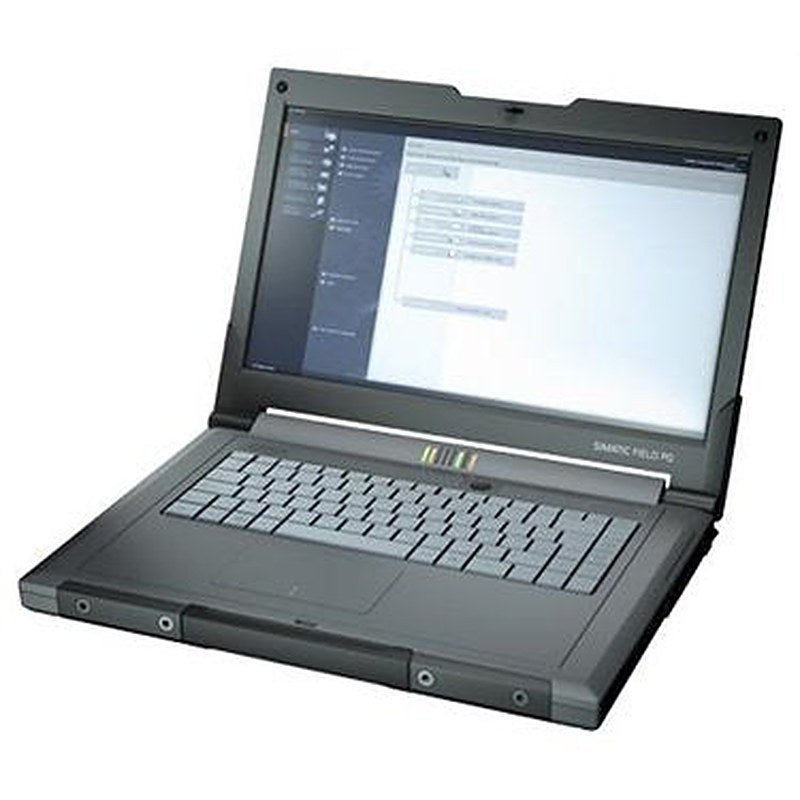 SIMATIC Field PG M5 Comfort; I5-6440EQ (2.7 to 3.4 GHz; 4 kernels, 6 m SMART cache); 15.6" display; Full HD (1920x 1080); WLAN 802.11AC & Bluetooth V4.0; DVD +/-RW; HD graphic 530 1x 8 GB DDR4 SD-RAM SO-DIMM 512 GB SSD SATA (2.5"); without S5 interface, without S5-EPROMMER Line cable with power plug: Europe; Keyboard: QWERTZ/QWERTY Windows 7 Ultimate SP1, 64 bit License for STEP 7 Prof combo (V15 & 2017), WinCC Advanced combo (V15 & WinCC flexible 2008) Version of the software V14.0.0.0