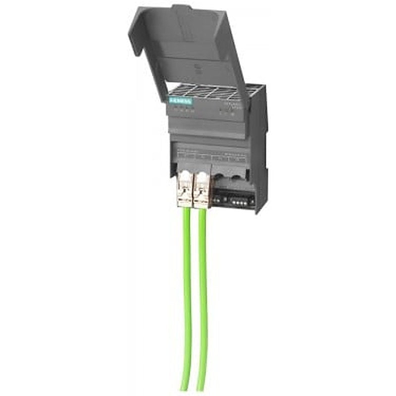 SCALANCE XF204, flat, Managed IE switch, 4x 10/100 Mbit/s RJ45 ports, Error signaling contact with set pushbutton, Redundant power supply, PROFINET IO device network management, Redundancy Manager integrated, incl. electron. manual on CD-ROM, C-plug optional.