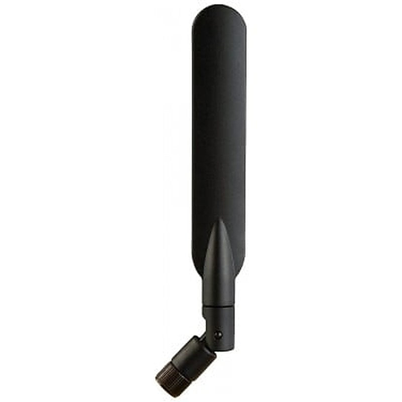 ANT795-4MA IWLAN antenna with omnidirectional Characteristic, Radially rotatable, with additional joint, incl. RSMA connector: 3/5 dBi, IP30 (-20-+60 °C), 2.4/5 GHz; Wi-Fi compliance and Observe national approvals; Direct mounting on SCALANCE W with RSMA connection system; scope of delivery: 1x ANT795-4MA, compact instructions as hard copy German/English.
