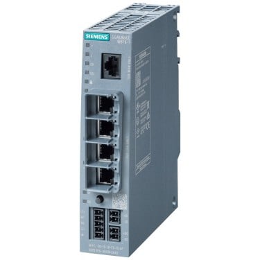 SCALANCE M816-1 ADSL router; for wire-bound IP communication from Ethernet- based automation devices via Internet service provider; VPN, Firewall, NAT; 4-port switch; 1x digital input, 1x digital output; ADSL2+,Annex B,yes .