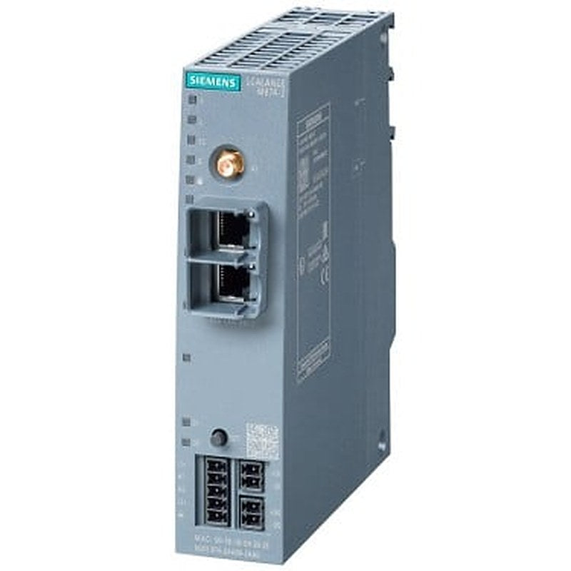SCALANCE M874-2 2G router; for wireless IP communication from Ethernet- based automation devices via 2G mobile radio VPN, Firewall, NAT; 2-port switch; 1x digital input, 1x digital output; observe national approvals.
