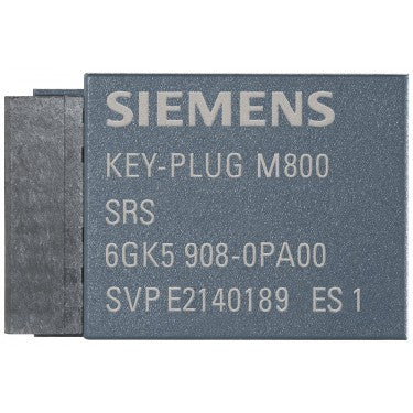 KEY-PLUG M800, REPLACEABLE MEDIUM F.ACTIVATING THE CONNECTION TO Siemens REMOTE SERVICE FOR Scalance M and FOR SIMPLE DEVICE EXCHANGE IN CASE OF FAILURE and FOR STORAGE OF CONFIGURATION DATA.