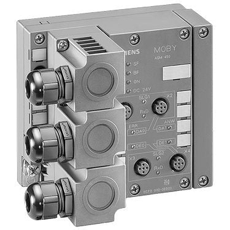 MOBY interface module ASM 450 for PROFIBUS DP (without plug for 24 V and PROFIBUS DP).