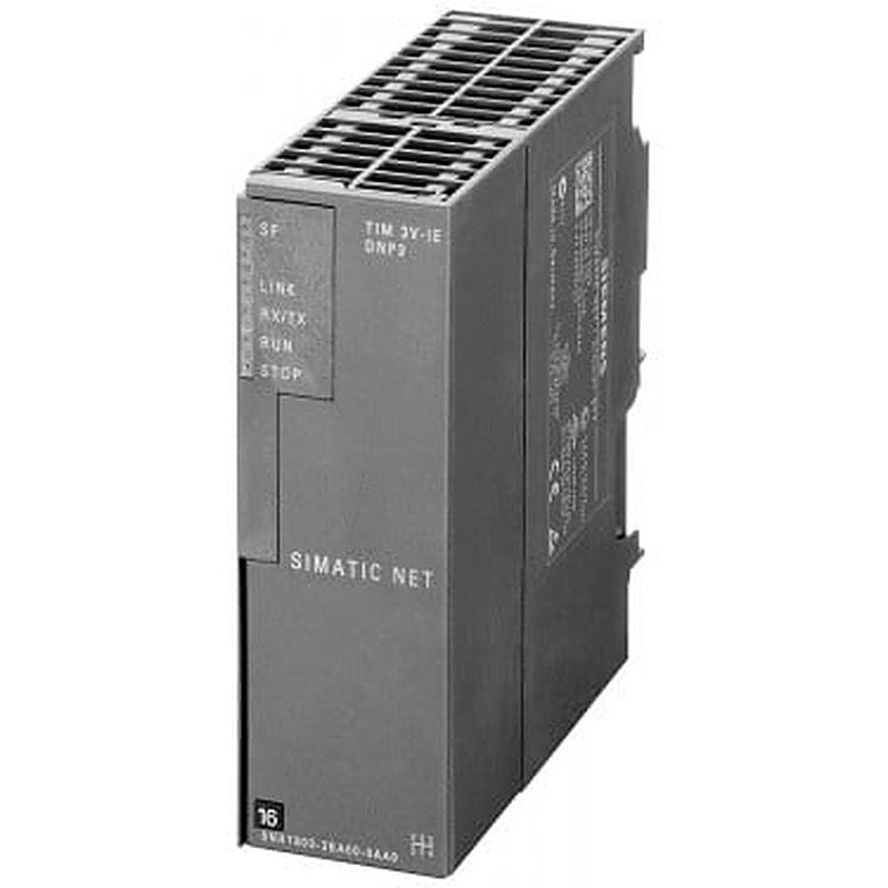 TIM 3V-IE DNP3 communications module for SIMATIC S7-300 with an RS232 interface for DNP3 communication via a classic WAN and an RJ45 interface for DNP3 communication via a IP-based network (WAN or LAN).