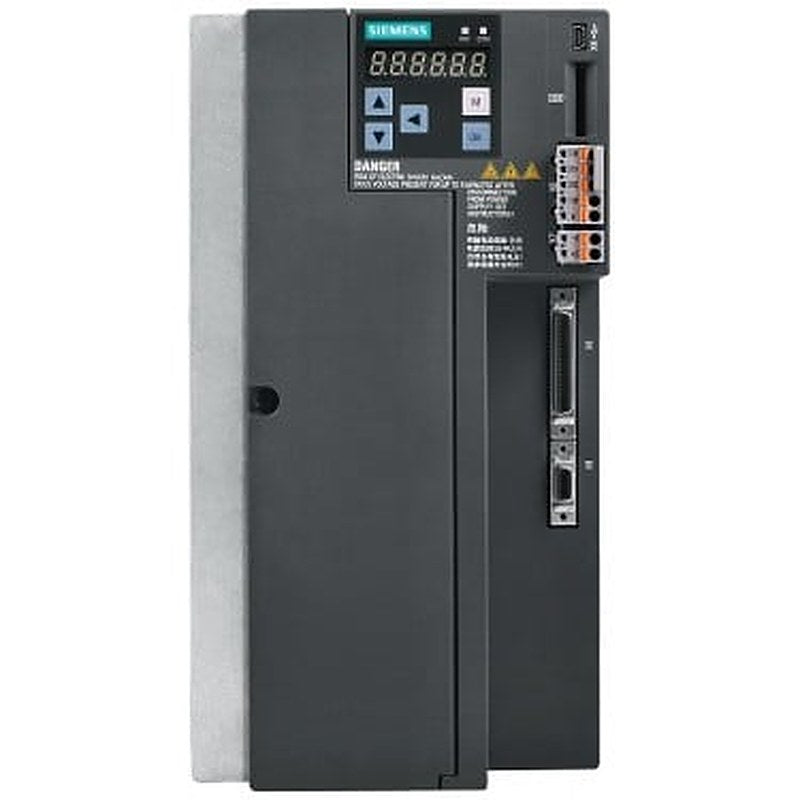 SINAMICS V90 Input voltage: 380-480 V 3 A -15%/+10% 16.5 A 45-66 Hz Output voltage: 0 – Input 13.2 A 0-330 Hz Motor: 7.0 KW Degree of protection: IP20 Size C, 140x260x240 (WxHxD)