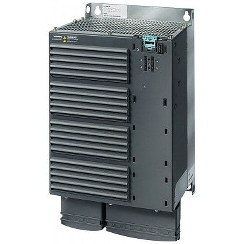 SINAMICS G120 PM240 Power Module unfiltered with integrated braking chopper 380-480 V 3 AC +10/-10% 47-63 Hz power high overload: 30 kW at 200% 3 s,150% 57 s,100% 240 s ambient temperature -10 to +50 °C power low overload: 37 kW at 150% 3 s,110% 57 s,100% 240 s ambient temperature -10 to +40 °C 497 x 275 x 204 (HxWxD), FSE degree of protection IP20 without Control Unit and BOP
